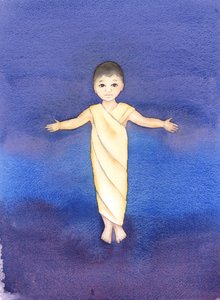 Jesus Christus ist wahrer Gott, der unsere menschliche Natur angenommen hat, mit der Demut und Güte, als bloßes Kind unter uns zu kommen, 2003