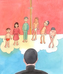 So wie ein Mangel an ausgewogener Ernährung Krankheiten und sogar Missbildungen bei Kindern verursachen kann, so kann ein Mangel an der Fülle der Wahrheit (wo eine verzerrte christliche Botschaft gehört wird oder wo die Weihen ungültig sind) von Elizabeth Wang