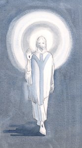 Eines Tages sah ich bei der Heiligen Messe Jesus unter uns stehen, 2000