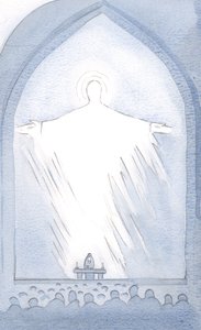Eines Tages, bei der Konsekration, erfüllte die Gegenwart Christi das Heiligtum in Herrlichkeit