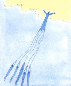 Menschen können durch das gute Beispiel und die Gebete derer, die bereits im Himmel sind, mächtig geholfen und zum Himmel gezogen werden