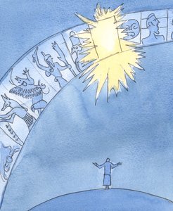 Menschen haben viele Ideen über Gott, aber nur Jesus - wie ein Fenster zum Himmel - gibt uns direkten Zugang zu Gott dem Vater