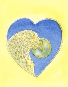 Das Herz Jesu Christi, unseres Erlösers, ist so groß, dass es das ganze Universum, unsere Welt und alle Menschen darauf enthält