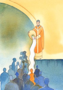 Die Hauptaufgaben derer, die am Priestertum Christi teilhaben, sind Seelen zu retten, sie durch Christi kostbares Blut, durch sein Opfer und seine Sakramente reinzuwaschen