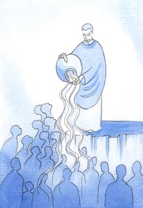 Die Hauptaufgaben derer, die am Priestertum Christi teilhaben, sind, Seelen zu retten, sie durch Christi kostbares Blut, durch sein Opfer und seine Sakramente reinzuwaschen
