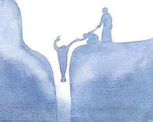 Je fester wir an Christus festhalten, desto sicherer können wir anderen durch unsere Bemühungen in Fürbitte und Tat helfen, 2000