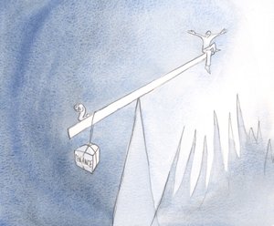 Die betende Person, die alle Prüfungen geduldig im Geist der Buße annimmt, unterstützt und hilft vielen anderen leichtsinnigen Seelen, die durch Sünde gefährdet sind und sich weigern, Gottes Willen zu tun, 2000
