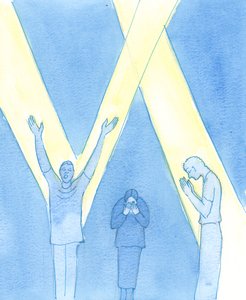 Es gibt viele verschiedene Arten des Betens und viele verschiedene innere Haltungen; was zählt, ist unsere aufrichtige Liebe zu Gott