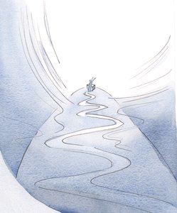 Durch das Opfer Christi erreichen wir den Gipfel unseres Lebens in einem Gebet vor dem Himmel. von Elizabeth Wang