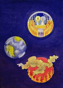 Durch die Barmherzigkeit Christi hoffen wir, den Himmel zu erreichen und die Hölle zu vermeiden von Elizabeth Wang