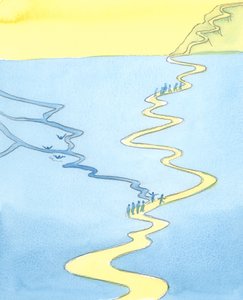 Wir sind alle auf einer Reise, vorbei an großen Sümpfen und Treibsand