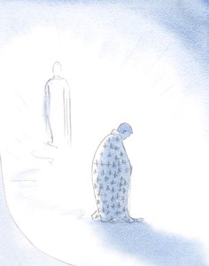 Wenn eine Seele ihre persönlichen Ambitionen aus Liebe zu Christus aufgibt, gibt Christus ihr das Gewand, das sie tragen wird, wenn sie zum Vater geht.