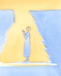 Wenn wir aufrichtig unsere Sünden und Schwächen bereuen, ist es, als ob sich eine Falltür über unserem Kopf öffnet und das Licht des Himmels hereinströmt, um uns Frieden, Licht und eine engere Verbindung mit Gott zu bringen