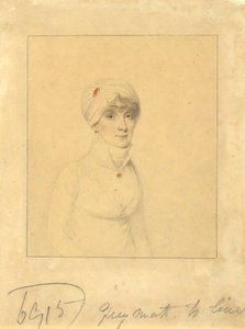 Faith Trumbull (Tochter von Gouverneur John Trumbull, Jr.; Ehefrau von Daniel Wadsworth aus Hartford) von Elkanah Tisdale