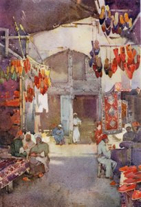 Der Schuhbasar, Kairo von Ella Du Cane