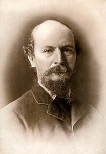 Algernon Charles Swinburne, viktorianischer englischer Dichter von Elliott and Fry