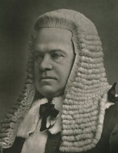 Der ehrenwerte Earl of Halsbury, ca. 1880er, ca. 1907 von Elliott and Fry