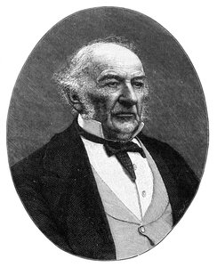 William Ewart Gladstone, britischer liberaler Staatsmann und Premierminister, um 1890