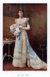 Fay Davis, amerikanische Bühnenschauspielerin, 1901 von Ellis and Walery