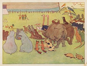 Noahs Arche: Die Tiere versammeln