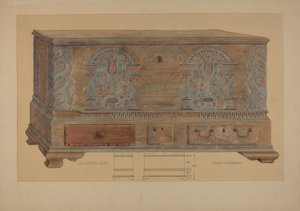 Pa. Deutscher Schrank