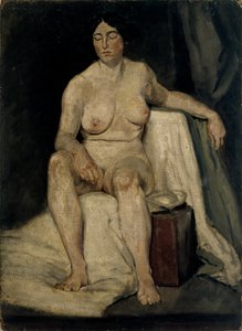 Sitzende weibliche Figur, ca. 1910