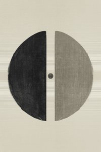Ausgewogener geometrischer Kreis