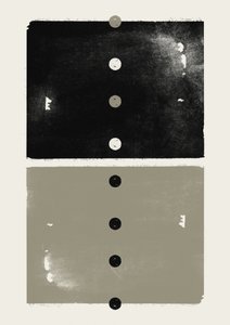 Geometrische Schwarz-Graue Kreise