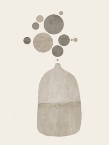 Minimalistische Gefäßblasen