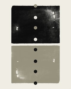 Monochrome Kreisstapel