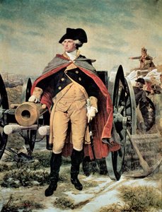 George Washington in Dorchester Heights, Massachusetts