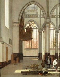 Totengräber im Westende der Oude Kerk, Amsterdam