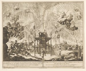 Feuerwerk in Moskau zur Feier des Endes des Russisch-Türkischen Krieges, 1775 (Akt I und II)