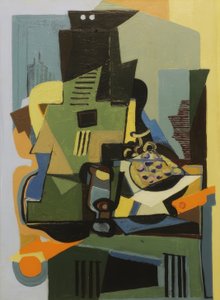 Stillleben mit Gitarre