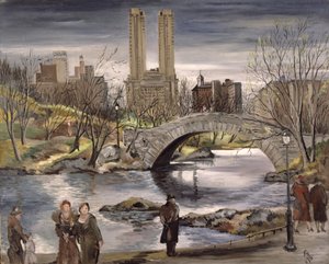 Frühling im Central Park, 1936