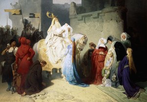 Merlin präsentiert den zukünftigen König Artus, 1873