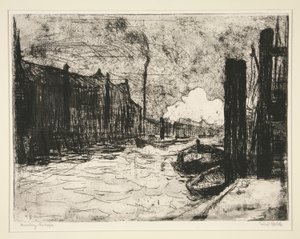 Hamburg, Freihafen von Emil Nolde