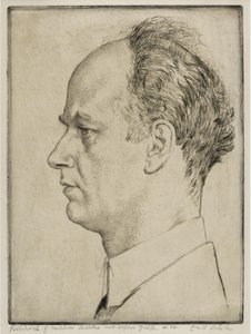 Porträt von Wilhelm Furtwängler, 1928