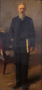 Porträt des Komponisten Nikolai Rimski-Korsakow