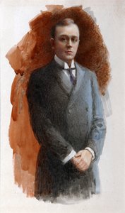 Porträt des Opernsängers Leonid Vitalyevich Sobinov, 1934 von Emil Oskarovich Wisel