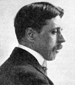 Arnold Bennett, der Romanautor der Five Towns, 1923 von Emil Otto Hoppe