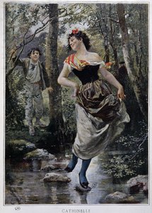 Cathinelle - von Bayard, frühes 20. Jahrhundert von Emile Antoine Bayard