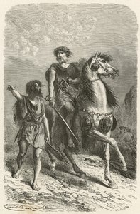 Krieger aus der Bronzezeit von Emile Antoine Bayard