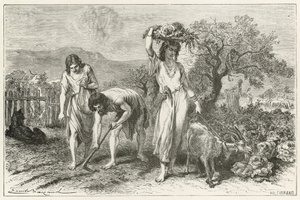 Der Gartenbau in der Bronzezeit von Emile Antoine Bayard
