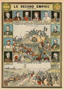 Zweites Kaiserreich 1852 bis 1870 - Eroberung von Malakoff 8. September 1855 - Sieg von Solferino 24. Juni 1859