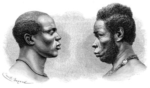 Zwei Männer aus Französisch-Guinea