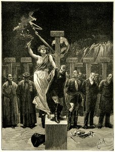 Victor Hugo, Les Chatiments, Illustration von Emile Bayard. Es wäre ein Fehler zu glauben, dass diese Dinge mit Liedern und Apotheosen enden werden. Es wird gesagt, dass diese Evokation der Zukunft Napoleon III. Schrecken einjagte.