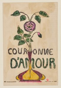 Krone der Liebe [Probe b] von Emile Bernard