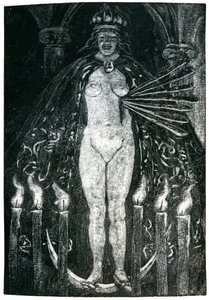 Illustration für Gedichte von Charles Baudelaire (1821-67) von Emile Bernard
