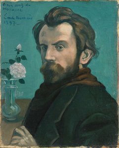 Selbstporträt, 1897 von Emile Bernard